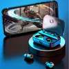 TG02 TWS Auricolari Bluetooth 5.1 Cuffie senza fili Cuffie stereo sportive impermeabili con microfono per telefono Xiaomi Samsung