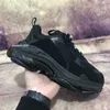 Scarpe Casual Uomo Donna Bianco Nero Air Cushion Triple S Low Make Old Combinazione Stivali Sport Taglia EUR 36-45