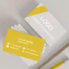 100PCS Customized Business Card Full Color Doublesided Printing Business Card 300GSM Paper 220712