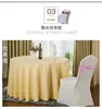 Spandex Lycra Widding Chair Cover Bands Sash Fournions First Birthday Chair Buckle Sashe Decoration Couleurs disponibles