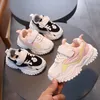 Athletic Outdoor Baby and Toddler Soft Running Shoes Spring Little Girls Patchwork Sneakers Boys Rubber Soled Non-Slip Sports Size 21-30a