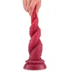 Nxy Dildo Dong Flame Make-up Masturbazione per donna Simulazione Pene Super Large Silicone morbido Super spesso Pene falso Prodotti del sesso 220516