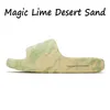 Тапочки для обуви мужчины Женщины скользят сандалии кремовый луна серая камень шалфей пустыня песчаная земля коричневая кость белая зеленая энфламская оранжевая ошрель
