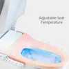 D-Shape Smart Toilet Seat Electric Bidet Cover Smart Night Light Intelligent Bidet pulpleer HEAT PROPY MASSAGE SEC