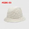 2024 bucket hat baseball cap fitted hats icon hats beige double letters blue denim Mens Womens Beanie Casquettes fisherman with box 576371 #GBK-01