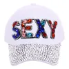 SEXY Bling Baseball Cap Snapback Caps Casquette Hats Fitted Casual Gorras Hip Hop Dad Hats For Men Women Unisex