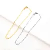 Fashion Exquisite 925 Sterling Silver Paper Clip Ladies Ankle Bracelet For Women Foot Accessories Beach Anklet Jewelry219z4148758
