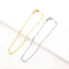 Moda Exquisite 925 Sterling Silver Paper Clip Ladies Bransoletka Kostki Dla Kobiet Akcesoria Nożne Plaża Anklet Biżuteria