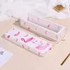 Flamingo / Marble / Feather Pattern Papier Verpakkingsdoos Gift Wrap Nougat Cookies Box Bruiloft Chocolade Cake Brood Kaperdoosjes 366 S2