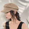 Berets Sun Fashion Linen Clity Hat Hat Autumn Sailor Hats for Women Men Flat Captain Cap Travel Cadet Navy Capsberets Davi22