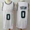 2022 Hot Sell Mens Jayson Tatum Kemba Walker Basketball Jerseys Stitched City BOSTONian Edition 33 Bird Jersey With