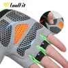 Coolfit Ciclismo Anti -Slip Anti Sweat Mulheres Mulheres Mali Finger Luvas de dedos Luva de bicicleta esportiva de bicicleta esportiva respirável 220624