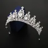 Rhinestone Kristal Gelin Başlıkları Gelin Düğün Aksesuarları için Tiaras Taçlar Gelin Takı Aksesuarı