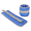 Tillbehör 2pcs 0.5kg Justerbar komfortkroppsbyggnad Gym som kör manschetter Buckle Wrist CounterWeight Ankel Weight Läcktät Strap Gymnastik