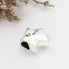 Populära 925 Sterling Silver Cute Silver Star Cat Elephant Mushroom Pendant för Original Charm Armband Ladies Jewelry1018309