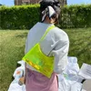 2021 Summer transparente PVC Jelly Bag Fashion Moda de los hombros para mujeres Bags Bags Bolsos de los compradores transparentes.