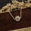 Charm Bracelets Trendy Silver 925 Women Jewelry Cute Daisy Flower For Girls Wrist Accessories Birthday Gift Lady Kent22