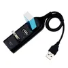 Hub universal de alta velocidade Mini USB 4 Porta 2.0 Cubs com o adaptador de cabos de padrão de soquete de cabo para laptop PC