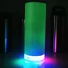 sublimation glow in the dark Bluetooth speaker tumbler 20oz straight tumblers white Audio Stainless Steel bottom Cool Music Cup Creative Double Wall mug 0815