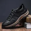 Klasik Lüks Deri Erkekler 2022 Moda Sneakers Rahat Açık Yürüyüş Yürüyüş Spor Kauçuk Ayakkabı erkek Vulkanized Ayakkabı Tasarımcısı En Kaliteli