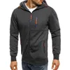 Hooded Jackets Casual Zipper Sweatshirts Men Women Zip Up Hoodie Warm Fleece Black Grey Tracksuit Cord Pocket Colthing Cheap L220725