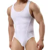 Moldeadores de cuerpo para hombre, monos de malla transpirable de marca PERSON, leotardo para hombre, ropa interior moldeadora para chaleco para hombre