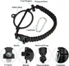 Drinkware Supplies Paracord Water Bottle Handle Fits Wide Mouth Bottles 12oz to 64oz Durable Carrier Strap Cord with Safety Ring Compass