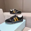 Designer Luxusmarke Männer Frauen Freizeitschuhe Track weiß schwarz Sneakers Leder Trainer Nylon bedruckte Plattform Laufschuhe