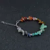Irregular Natural Stone Chip Bracelet strand Yoga Chakra Crystal Healing Gemstone Bracelets for Women Fashion Jewelry