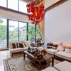 Modern Lamps House Decoration Hand Blown Glass Chandeliers Lighting Pendant Lights for Living Room