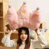 Sizes Warm Love Crown Long Plush Cushions Fuzzy Decor Cushion Different Colors For Sofa Chair Back Support Drop Shipping J220704