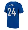 Lukaku Pulisic 2022 2023 Futbol Jersey Futbol Üyesi 22 23 Gömlek Fan Oyuncu Versiyonu Havertz Ziyech Dağı Jorginho Erkek Çocuk Kiti Kante Chilwell