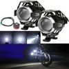 Fari per moto Lampada da lavoro ausiliaria Led 12v U5 Super Brighter Moto Spotlight Head Lamp Spot Fendinebbia per auto