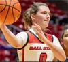 10 Thelma Dis Agustsdottir Jersey 2022 NCAA Custom Ball State Card inals Maillots de basket-ball cousus 0 Arbrie Benson 1 Abi Haynes 2 Katie Helgason 5 Maliah Howard-Bass