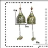 Articles de nouveauté Décor à la maison Jardin Cloche Dragon Pendentif Yunnan Dongba Carillon à vent en métal Décoration créative Drop Livraison 2021 BCLCM