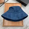 디자이너 버킷 모자 여성 남성 비니 캡 패션 레터 인쇄 피셔 모자