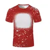 10 couleurs Sublimation chemises pour hommes femmes fournitures de fête transfert de chaleur blanc bricolage chemise T-Shirts inventaire en gros 0607