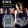 4ハンドルエレクトロマグネティック刺激EMSマシン腹部筋肉トレーニングボディスリミング輪郭装置