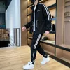 Men's Tracksuits Printed Sportswear Men's Korean Fashion Casual And Handsome With Fashionable Clothes Work ClothesMen's