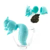 Creative Silicone Infuser Cute Animal Tea Infuser Leak Squirrel Tail Colander hushållsartiklar