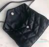 حقيقي جلد الغنم حقيبة يد سلسلة حقيبة crossbody حقيبة الكتف للنساء أكياس الأزياء سيدة سلاسل حقائب اليد