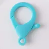 Keychains Plastic Lobster Clasp Lightweight Colorful Keychain Pendant Clip Hanging Ornament Snap Hook DIY Accessories BNKeychains