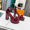 2022 Fame platform pump Dress Shoes crystal Pumps diamond ankle straps sandals shine 12cm Luxury designer high heels calf leather nods sexy women' shoe summer