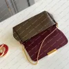 السيدات الأزياء غير الرسمية الفاخرة مفضلة ملم PM Crossbody أكياس الكتف سلسلة حقيبة أعلى مرآة جودة M40718 N41275 M40717 محفظة محفظة محفظة محفظة Handbag