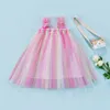 Robes de fille MaBaby 6M-4Y enfant en bas âge né bébé filles paillettes robe sans manches Tulle Tutu fête anniversaire Costumes tenues D35Girl'