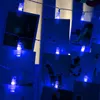 Saiten Po Hanging Clips Schnur leichte Wäscheklammern für LED Fairy Decoration Garland 3/6/10m batteriebetriebene Schlafzimmerdekoration