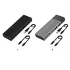 HUBS 10 Gb / s SSD Case NVME SATA Zewnętrzna obudowa Adapter HDD Dysk twardy Dysk Dysk komórkowy Akcesoria Elektronika Grayusb USB