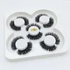 5 pairs 25mm natural 3D false eyelashes fake lashes makeup kit Mink Lashes extension maquiagem Eyes 9D-12