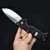 Specialerbjudande R8128 Survival Folding Knife S35VN Stone Wash Drop Point Blade Nylon Plus Glass Fiber Handle Outdoor Camping Tactical Folder Knives