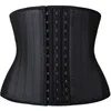 Short Torso Corset Waist Trainer Latex Body Shapewear Women Tummy Shaper Belly Sheath Sllimming Belt Modeling Strap Weight Loss 220506